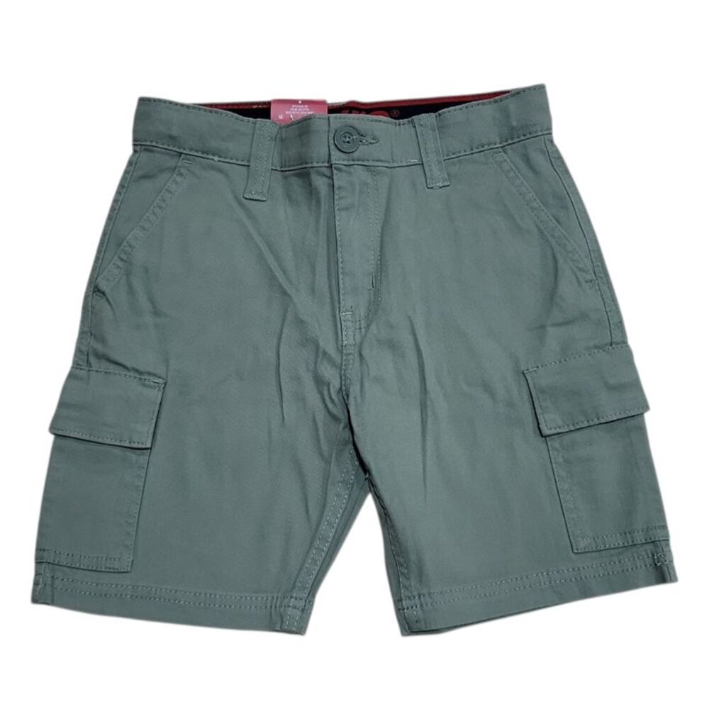 Sea Spray - Levi's Boy's Youth Utility Comfort Stretch Adjustable Waist Cargo Sh